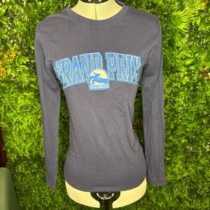 Grand Prix Women's Long Sleeve Tee - Navy